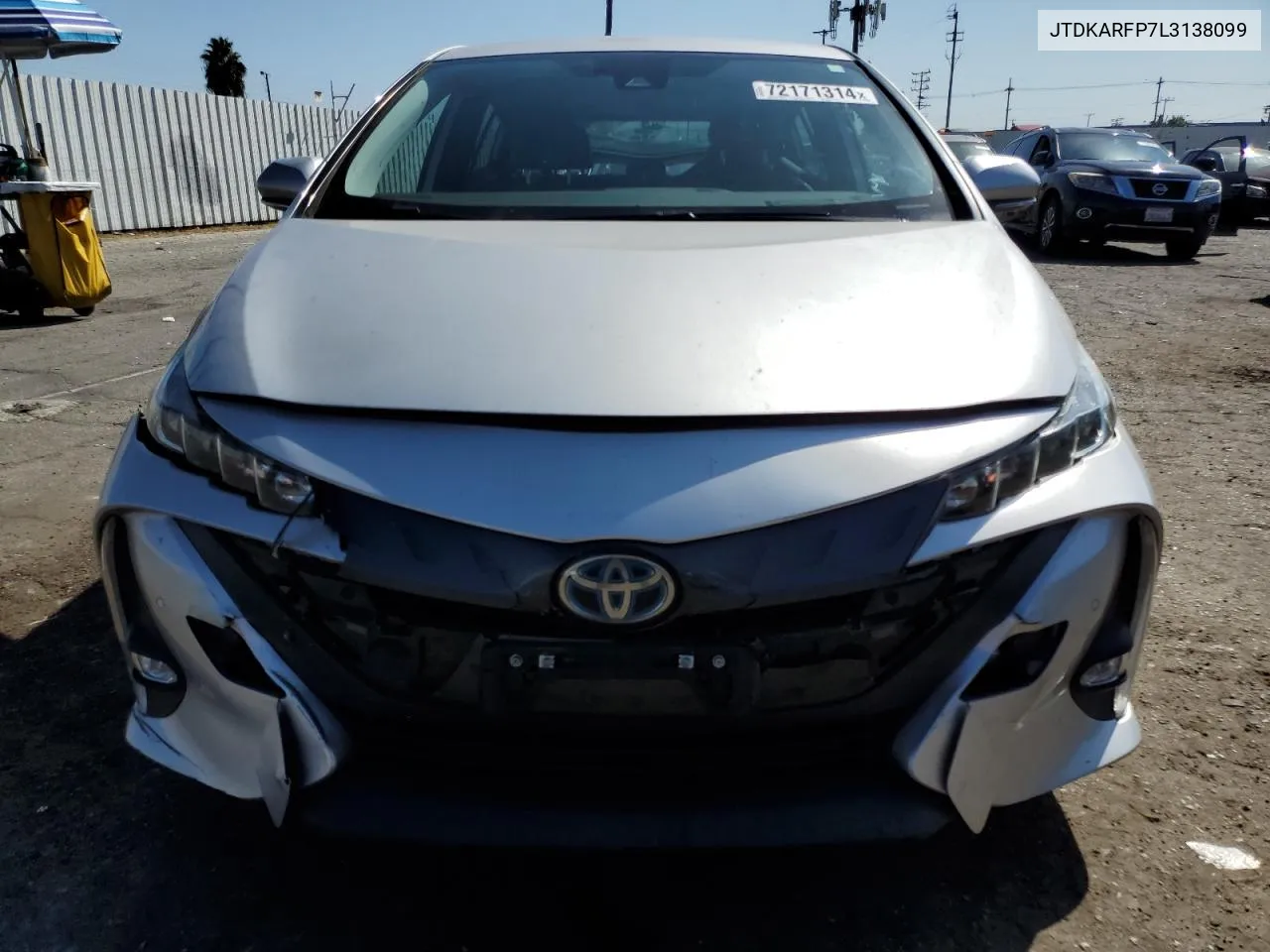 JTDKARFP7L3138099 2020 Toyota Prius Prime Le