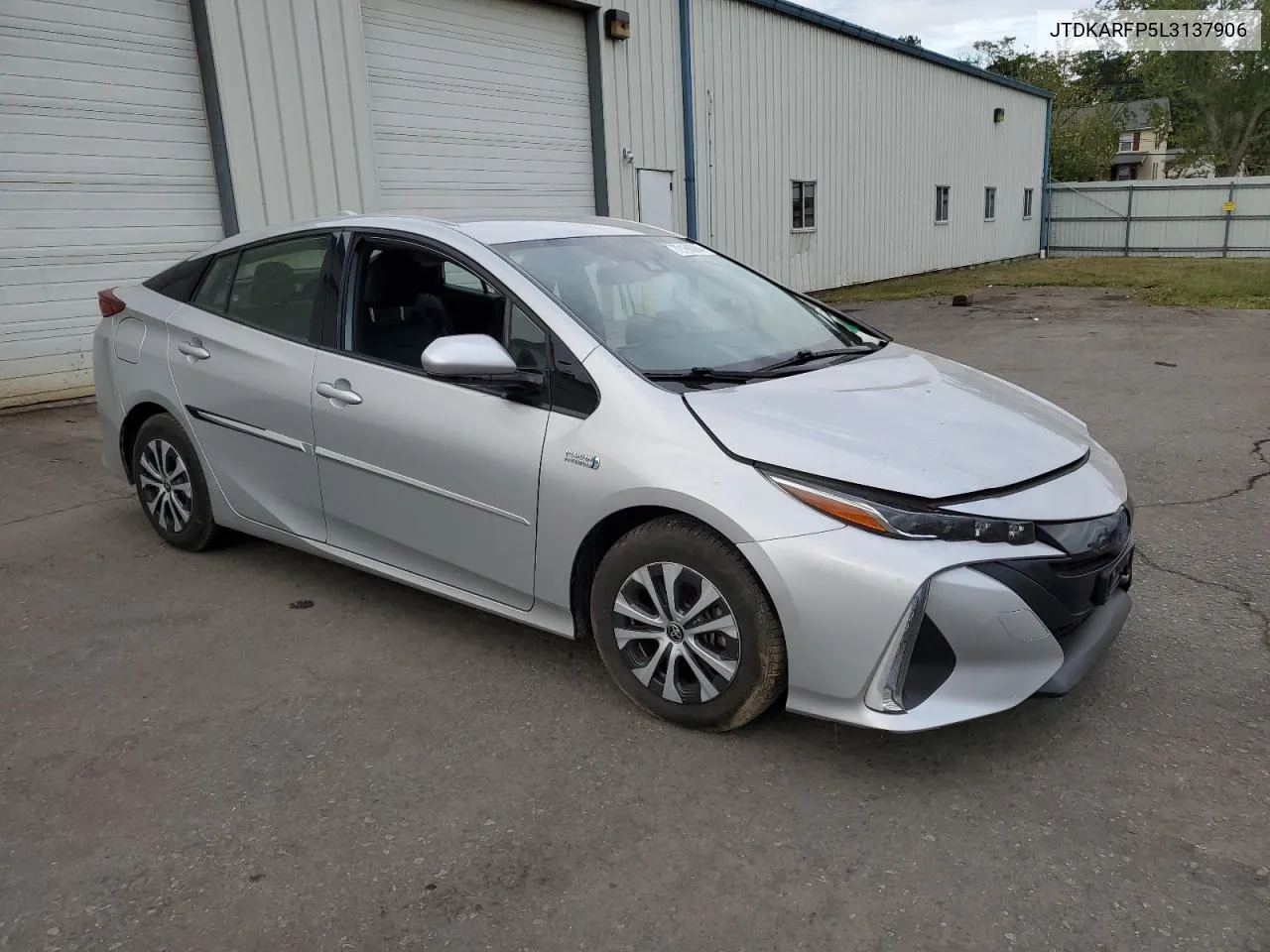 2020 Toyota Prius Prime Le VIN: JTDKARFP5L3137906 Lot: 72186084