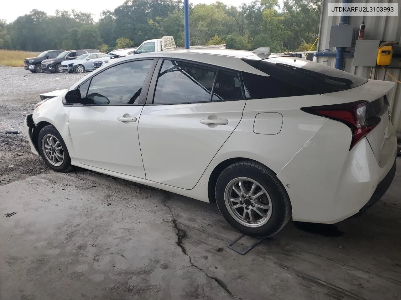 2020 Toyota Prius L VIN: JTDKARFU2L3103993 Lot: 72241344