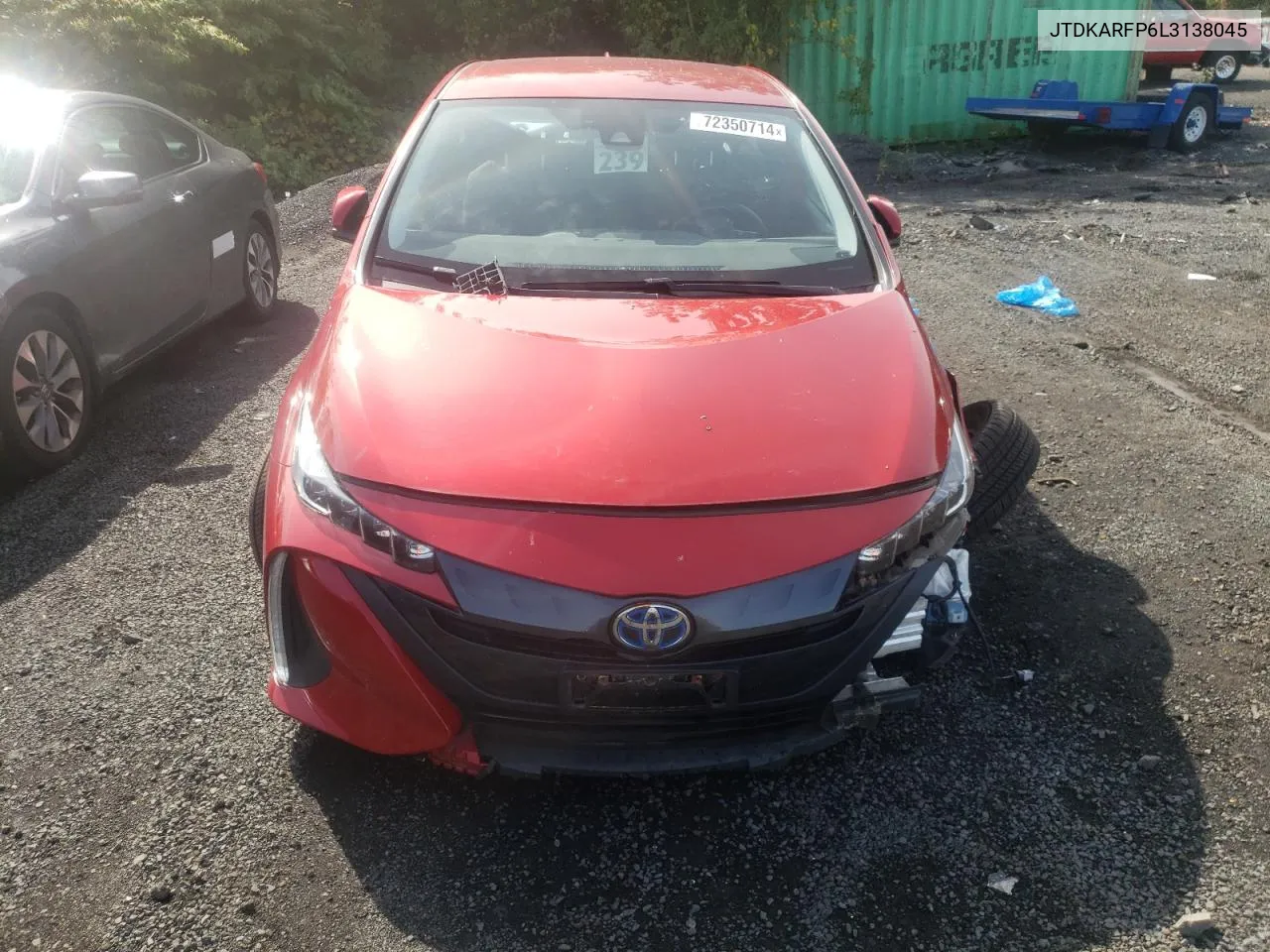 JTDKARFP6L3138045 2020 Toyota Prius Prime Le