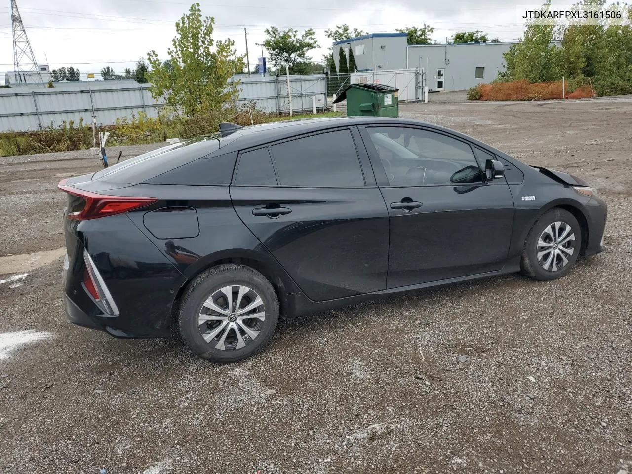 2020 Toyota Prius Prime Le VIN: JTDKARFPXL3161506 Lot: 72371264