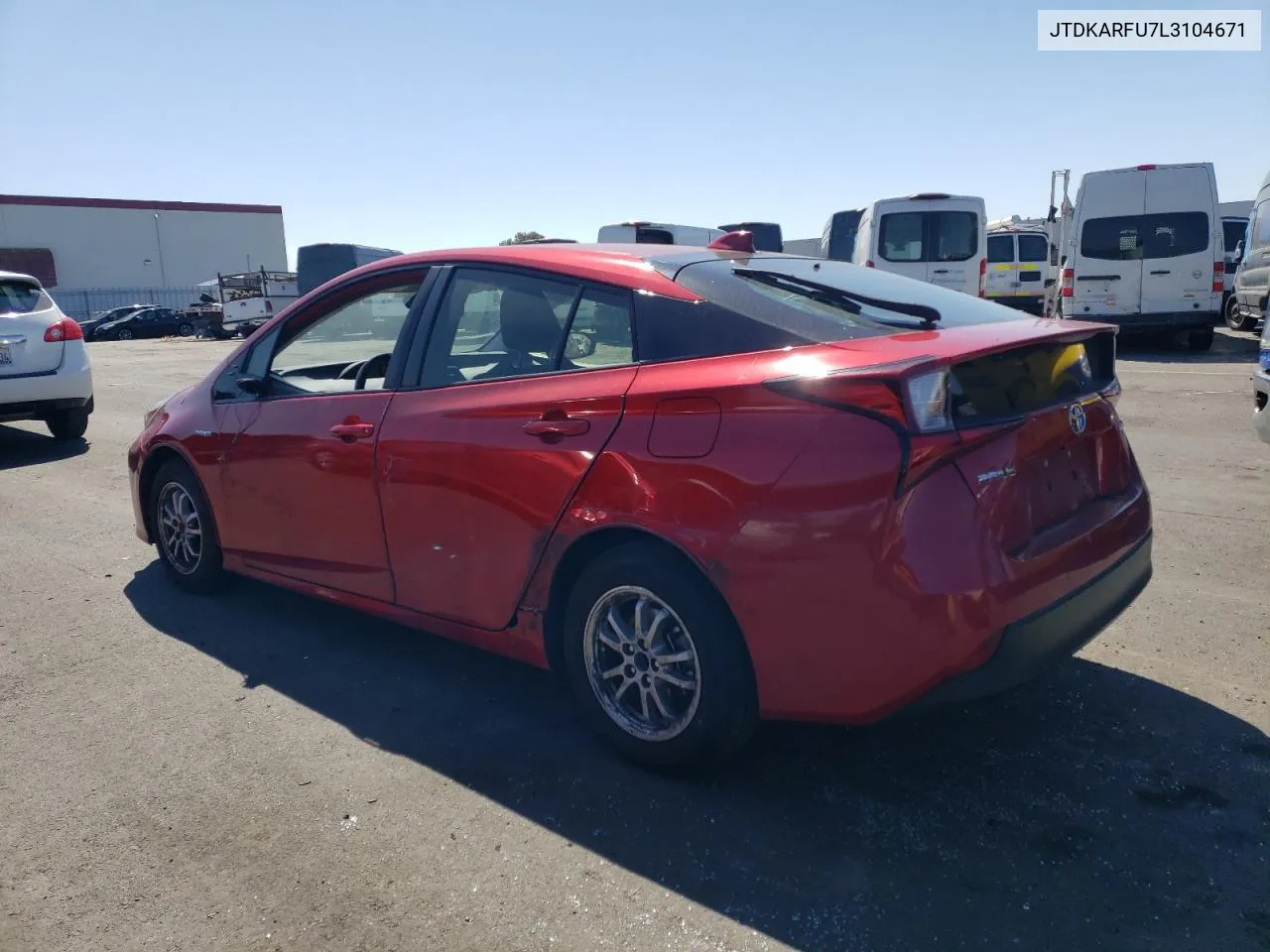 JTDKARFU7L3104671 2020 Toyota Prius L