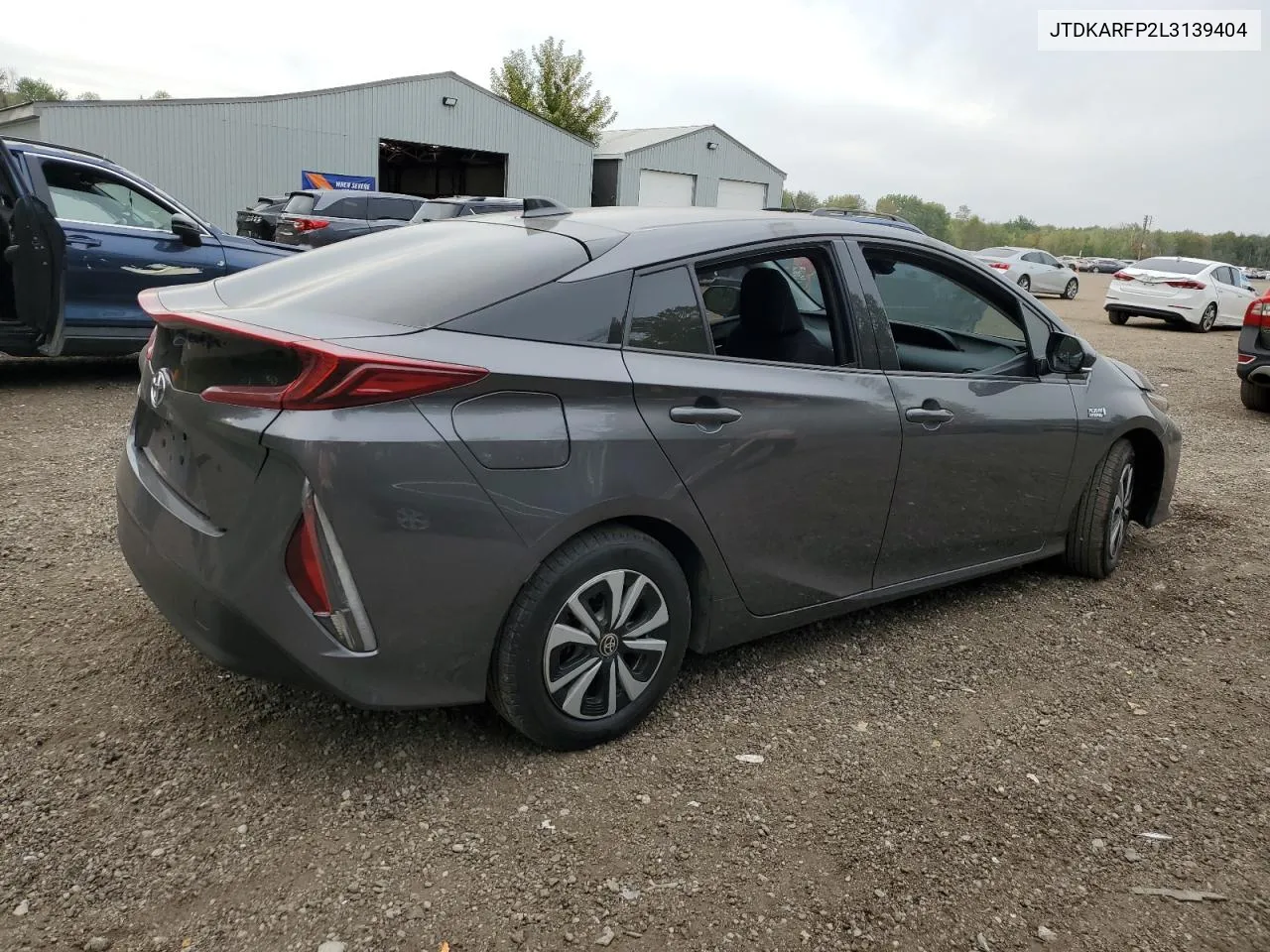 2020 Toyota Prius Prime Le VIN: JTDKARFP2L3139404 Lot: 72525394