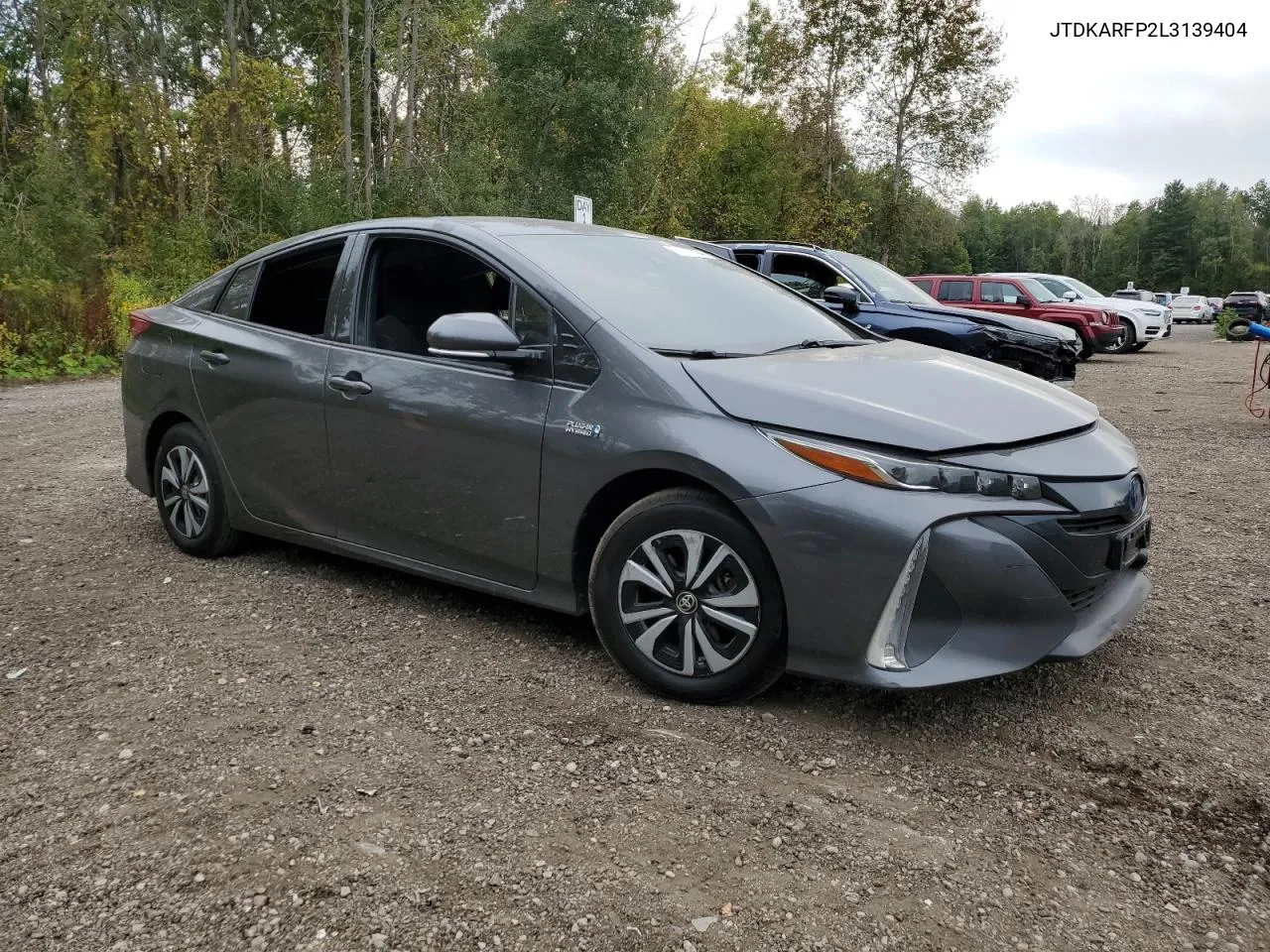 2020 Toyota Prius Prime Le VIN: JTDKARFP2L3139404 Lot: 72525394