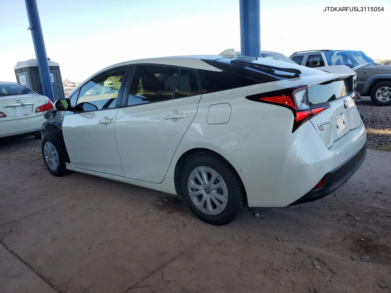 2020 Toyota Prius L VIN: JTDKARFU5L3115054 Lot: 72749804