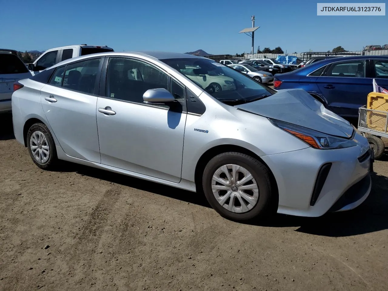 2020 Toyota Prius L VIN: JTDKARFU6L3123776 Lot: 73164394