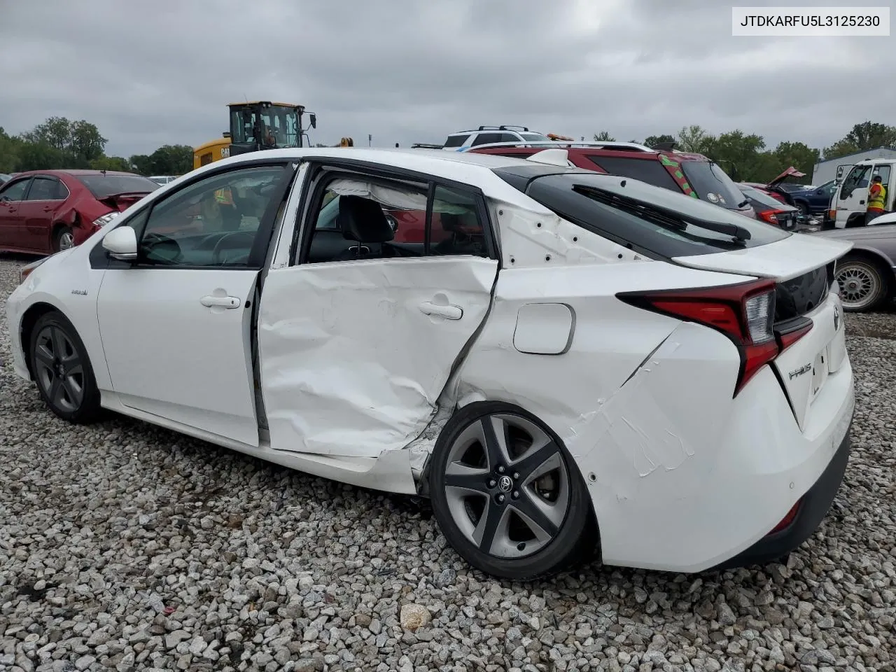 2020 Toyota Prius L VIN: JTDKARFU5L3125230 Lot: 73181594