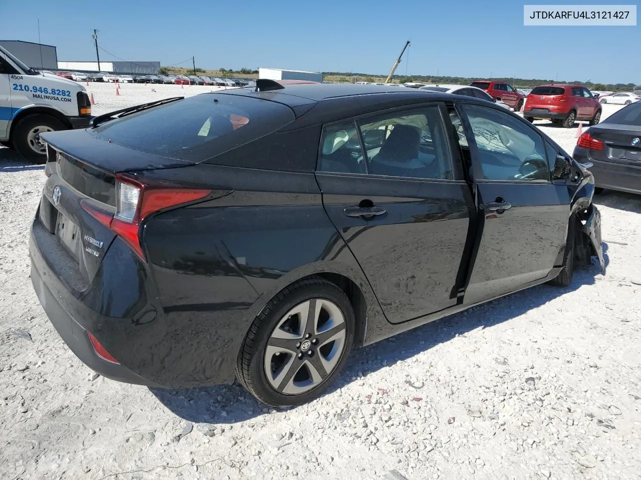 2020 Toyota Prius L VIN: JTDKARFU4L3121427 Lot: 73254794