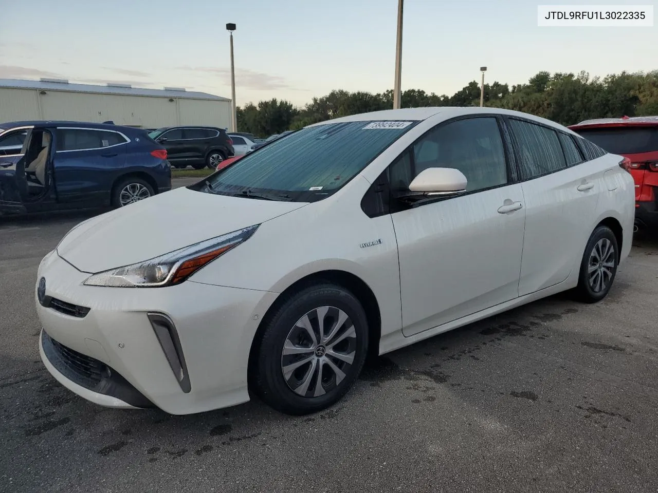 2020 Toyota Prius Le VIN: JTDL9RFU1L3022335 Lot: 73992404