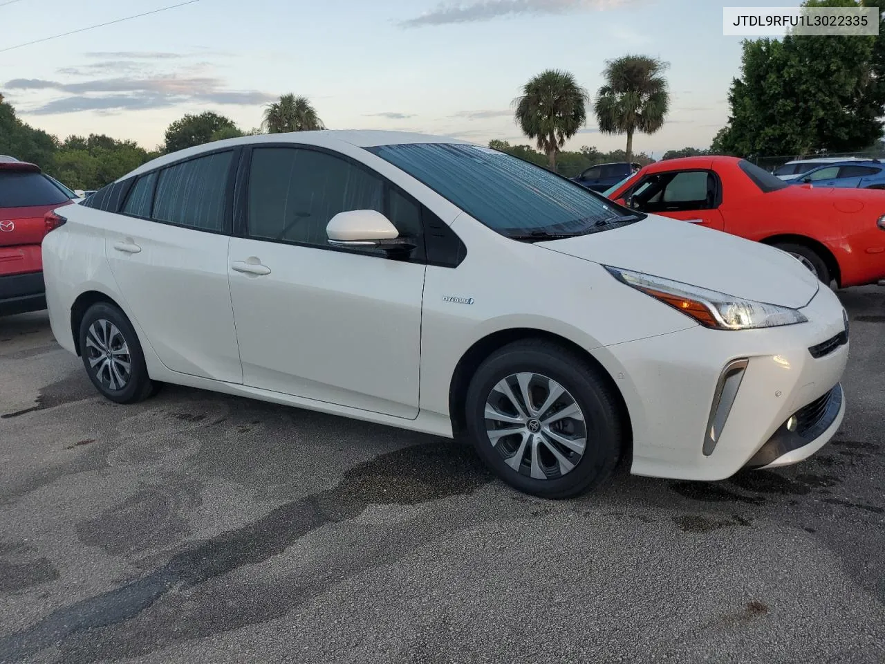 2020 Toyota Prius Le VIN: JTDL9RFU1L3022335 Lot: 73992404