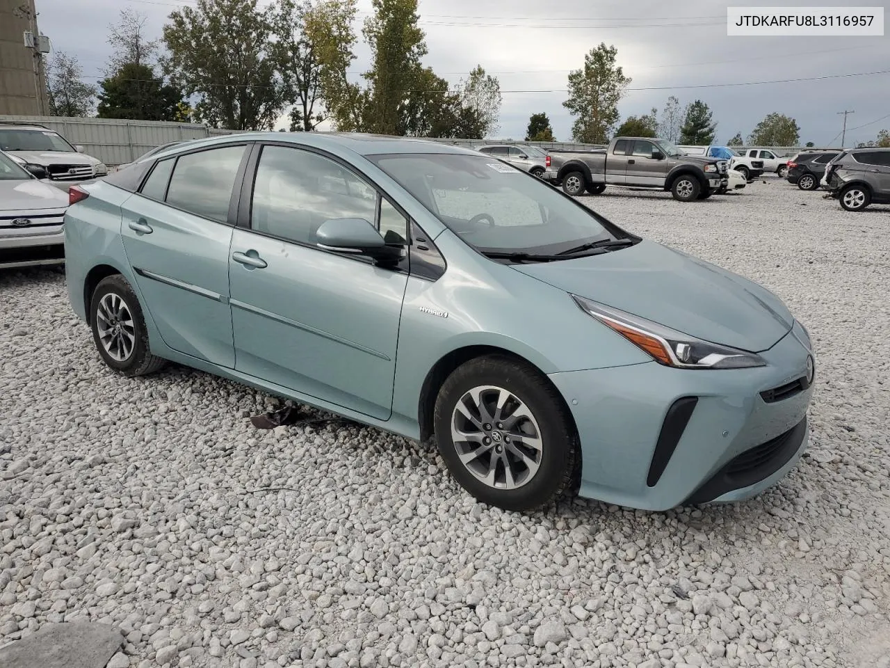 JTDKARFU8L3116957 2020 Toyota Prius L