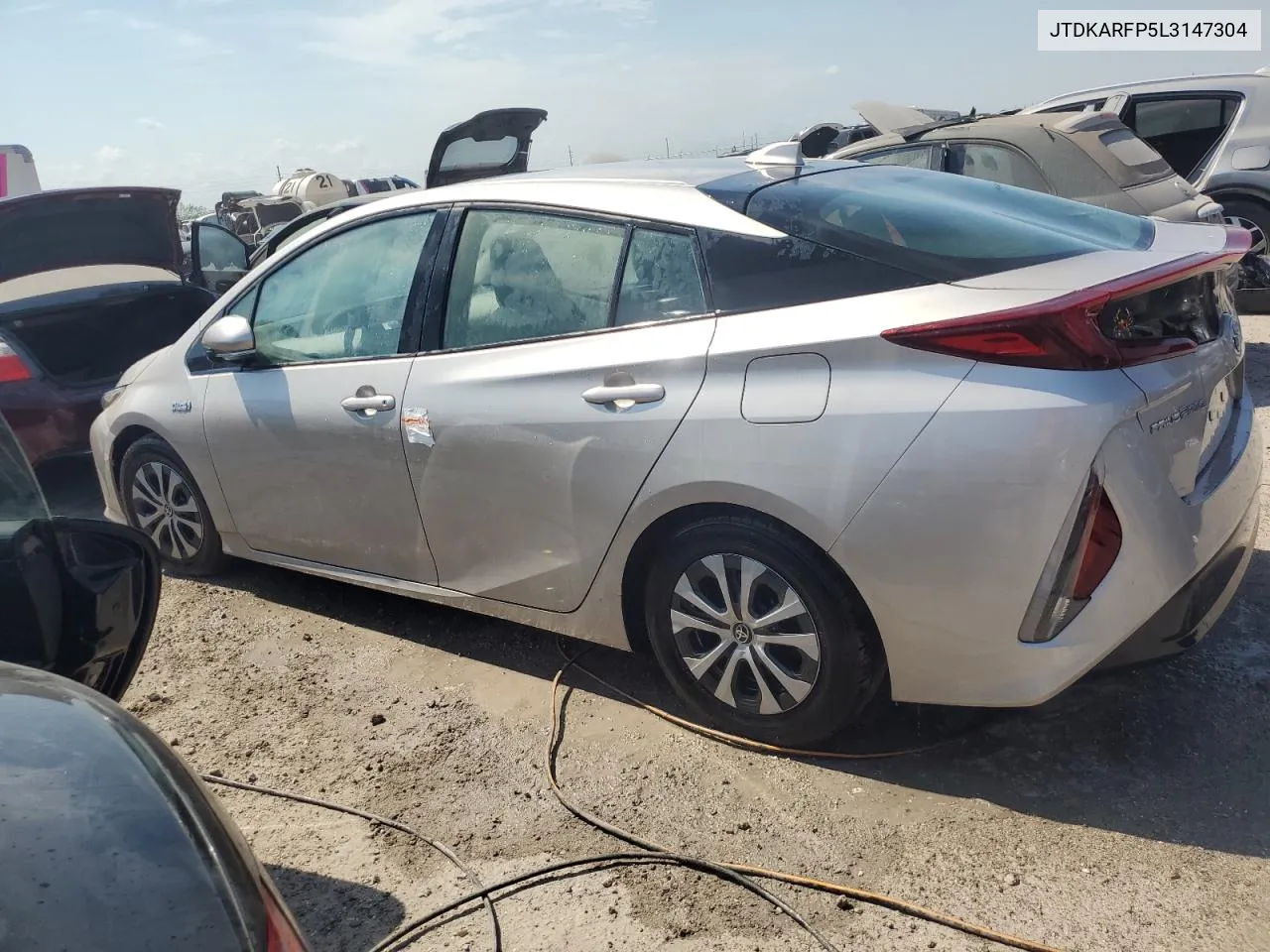 JTDKARFP5L3147304 2020 Toyota Prius Prime Le