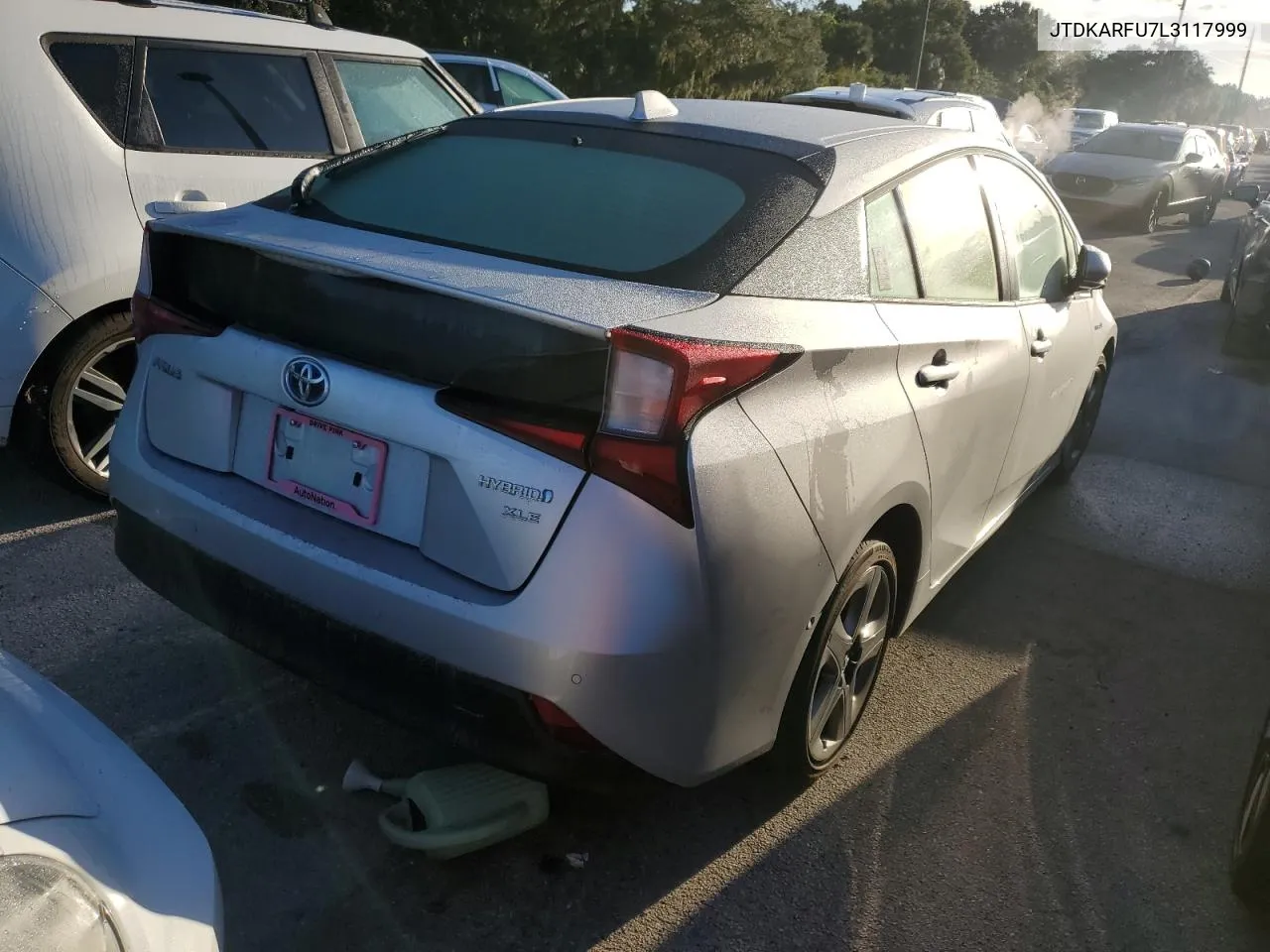 JTDKARFU7L3117999 2020 Toyota Prius L