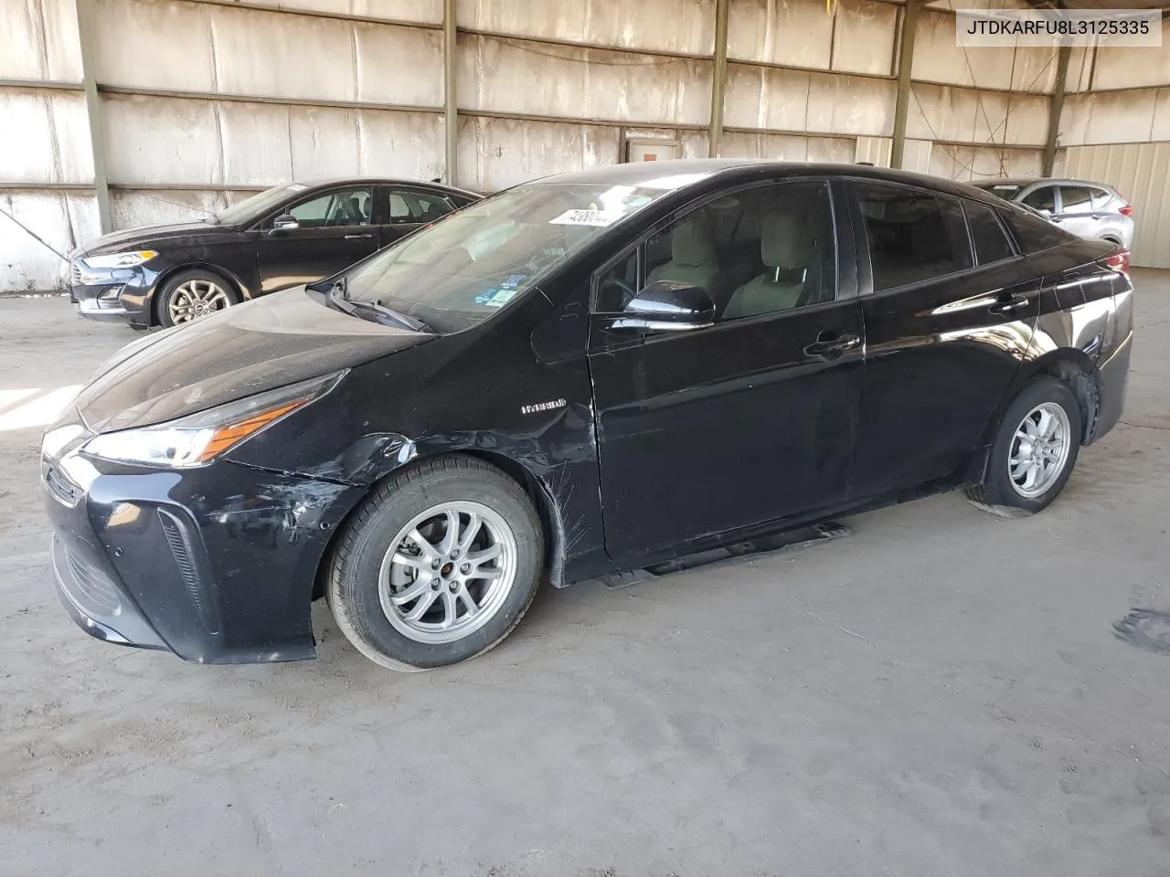 2020 Toyota Prius L VIN: JTDKARFU8L3125335 Lot: 74380344