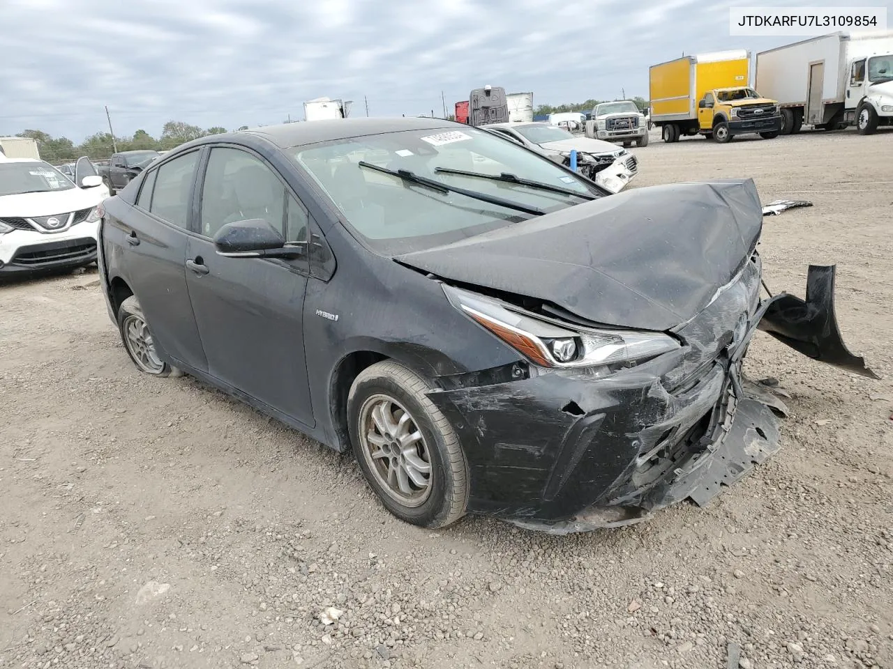 2020 Toyota Prius L VIN: JTDKARFU7L3109854 Lot: 74890534