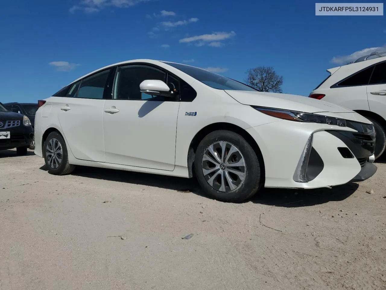 2020 Toyota Prius Prime Le VIN: JTDKARFP5L3124931 Lot: 75282494