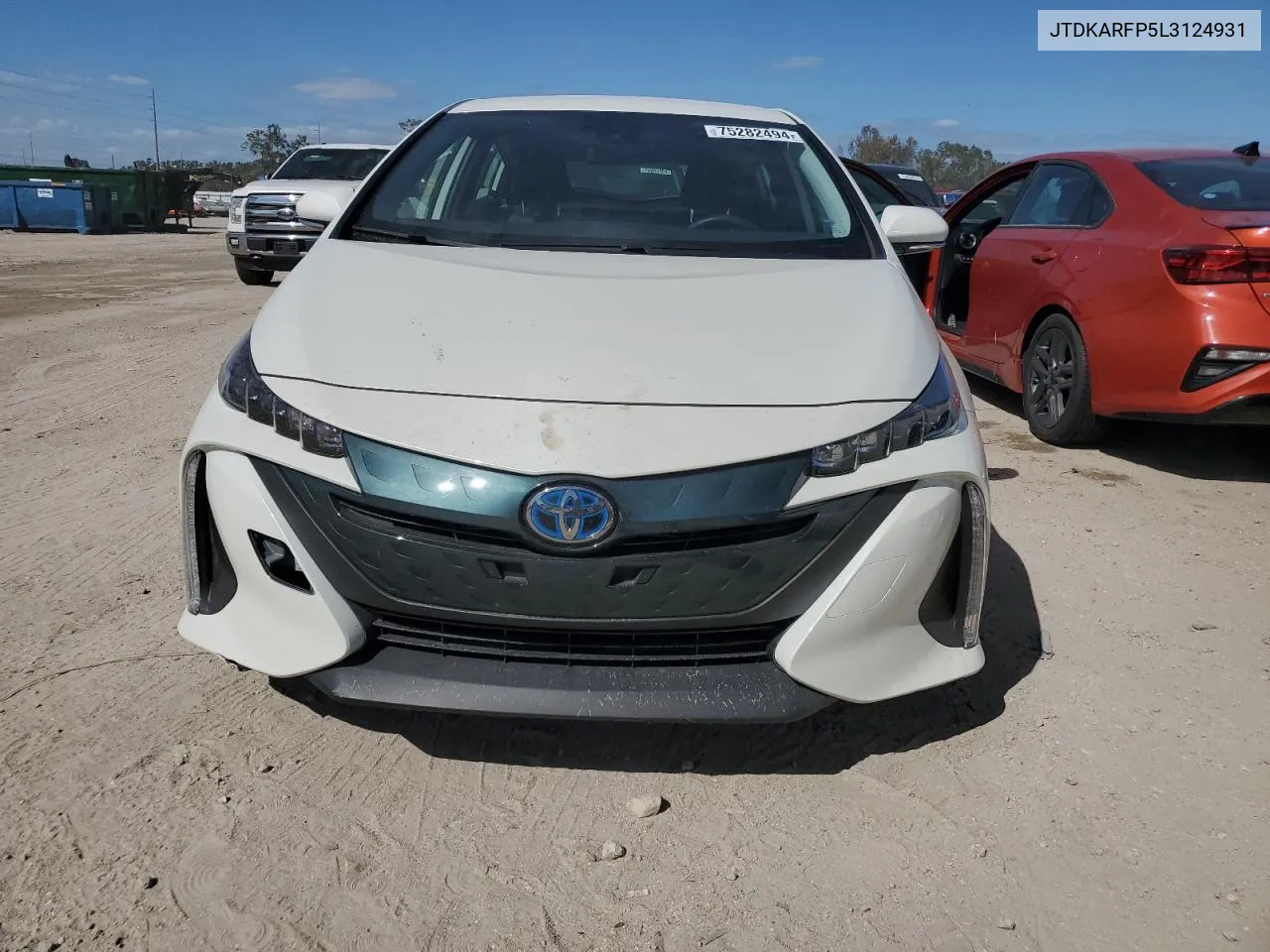 2020 Toyota Prius Prime Le VIN: JTDKARFP5L3124931 Lot: 75282494