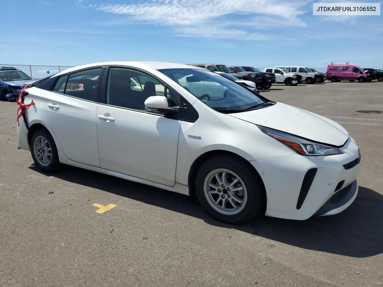 JTDKARFU9L3106552 2020 Toyota Prius L