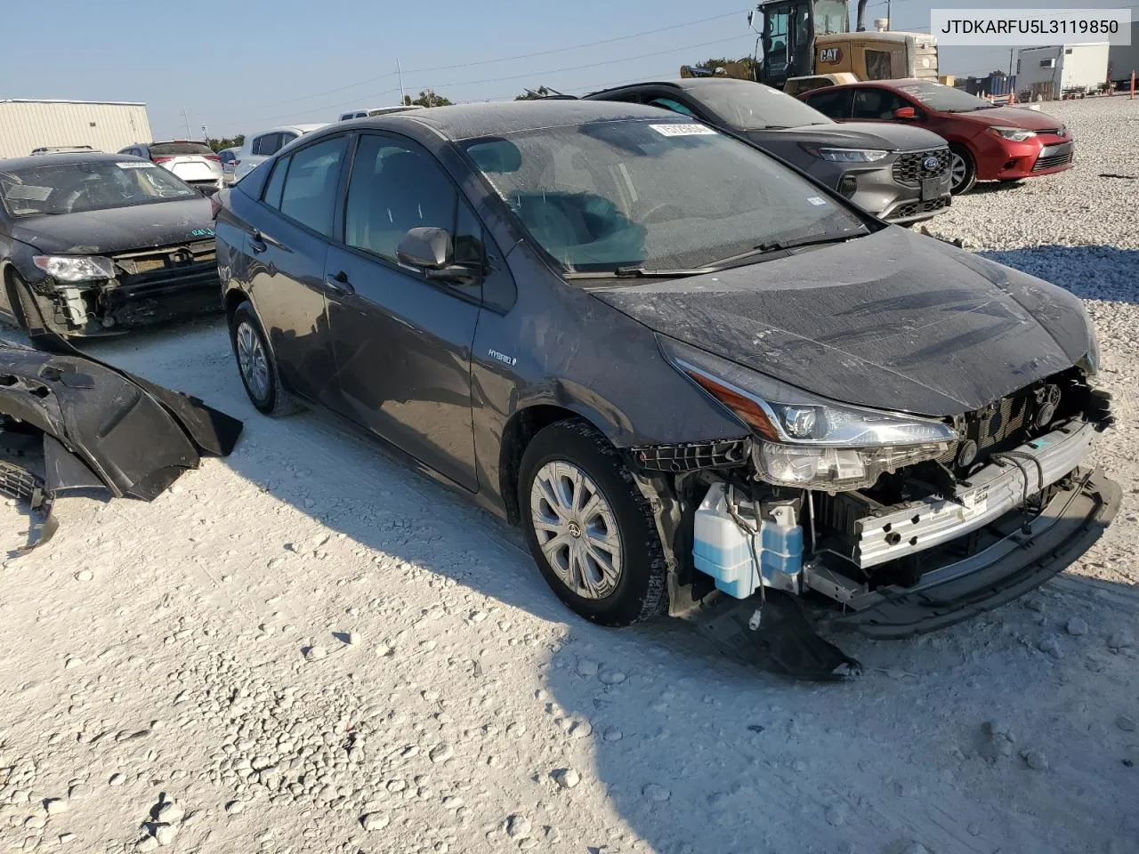 2020 Toyota Prius L VIN: JTDKARFU5L3119850 Lot: 75725654