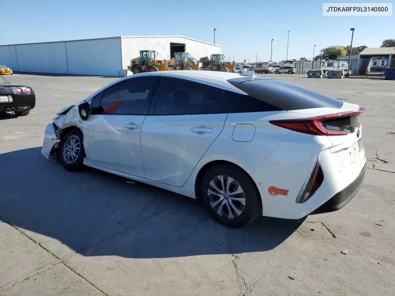 JTDKARFP3L3140500 2020 Toyota Prius Prime Le