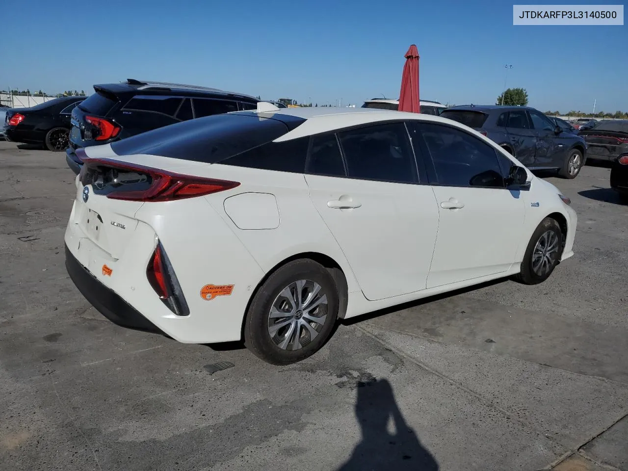 JTDKARFP3L3140500 2020 Toyota Prius Prime Le