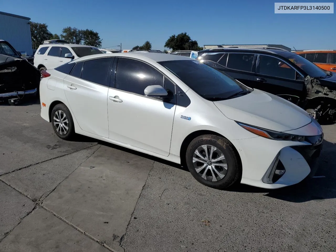 JTDKARFP3L3140500 2020 Toyota Prius Prime Le