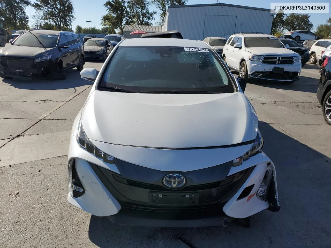 JTDKARFP3L3140500 2020 Toyota Prius Prime Le