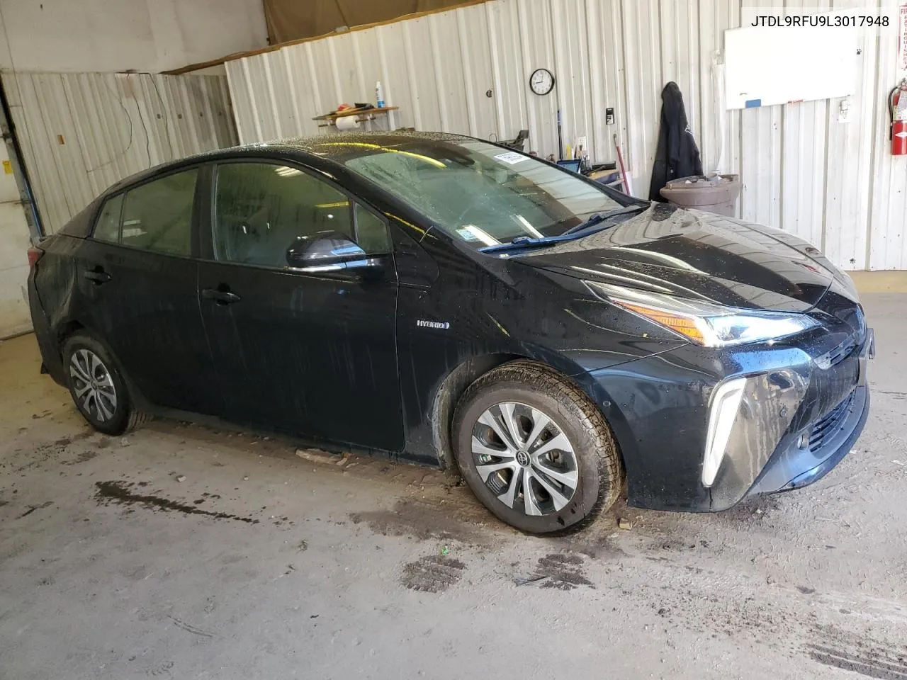 2020 Toyota Prius Le VIN: JTDL9RFU9L3017948 Lot: 75980924