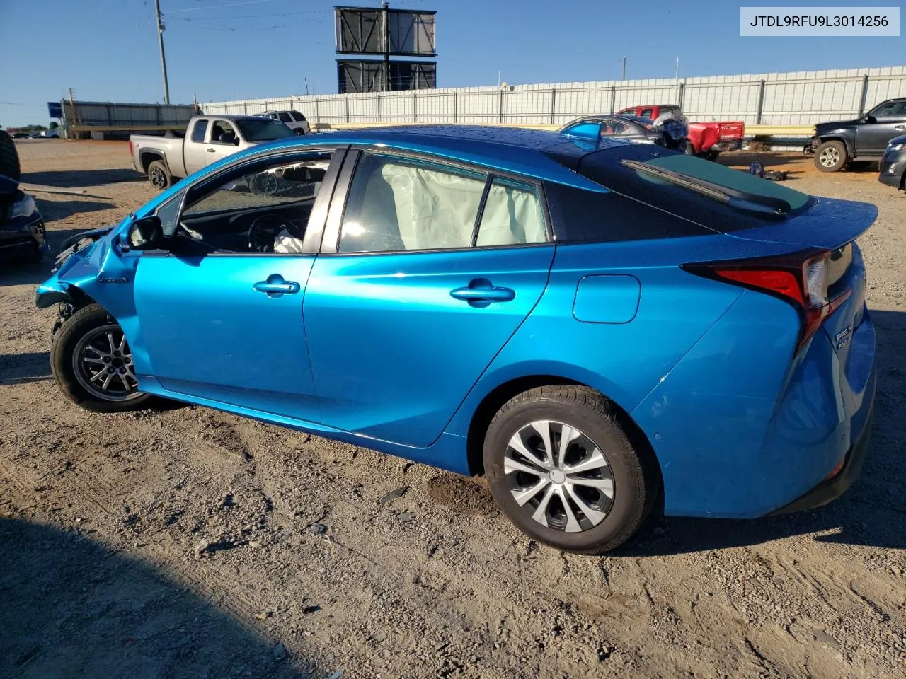 2020 Toyota Prius Le VIN: JTDL9RFU9L3014256 Lot: 76031974