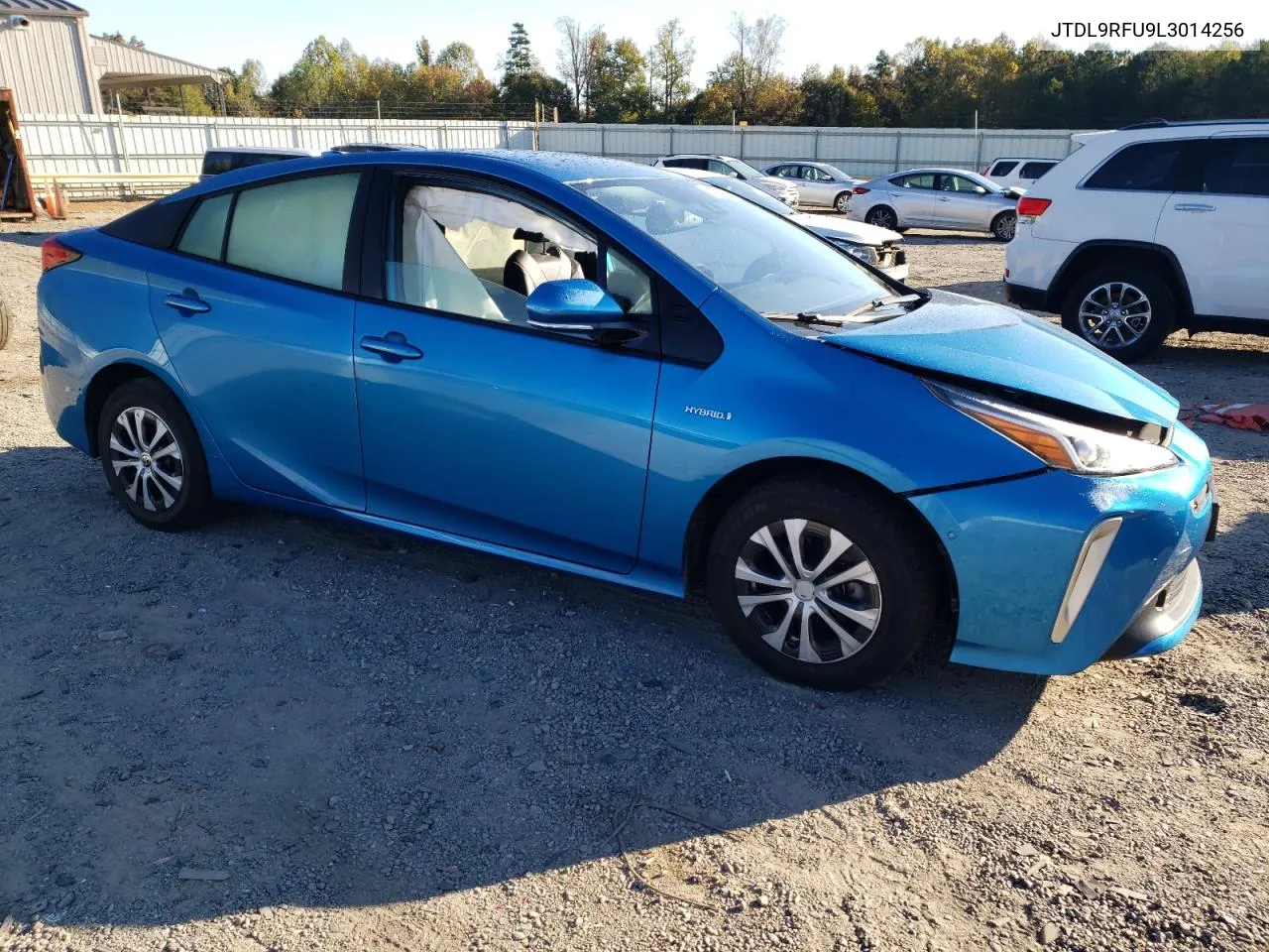 2020 Toyota Prius Le VIN: JTDL9RFU9L3014256 Lot: 76031974