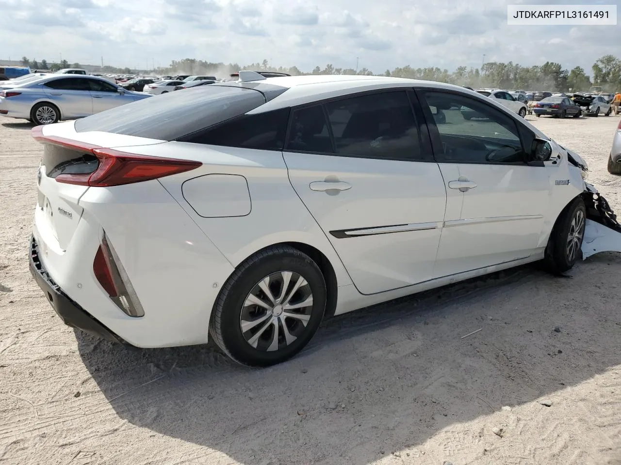 2020 Toyota Prius Prime Le VIN: JTDKARFP1L3161491 Lot: 76728124