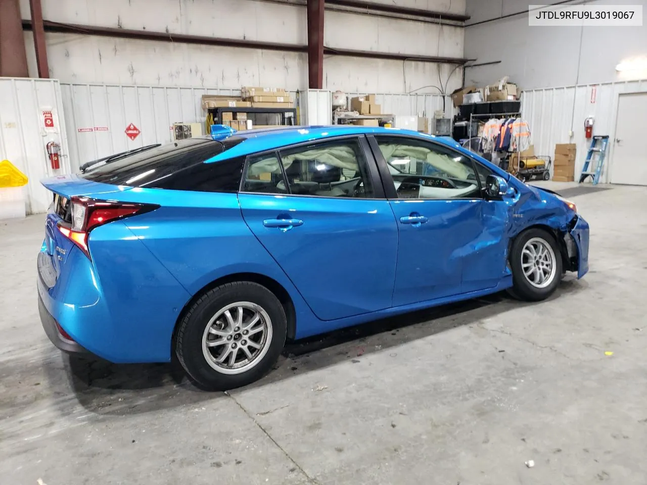 2020 Toyota Prius Le VIN: JTDL9RFU9L3019067 Lot: 76759424