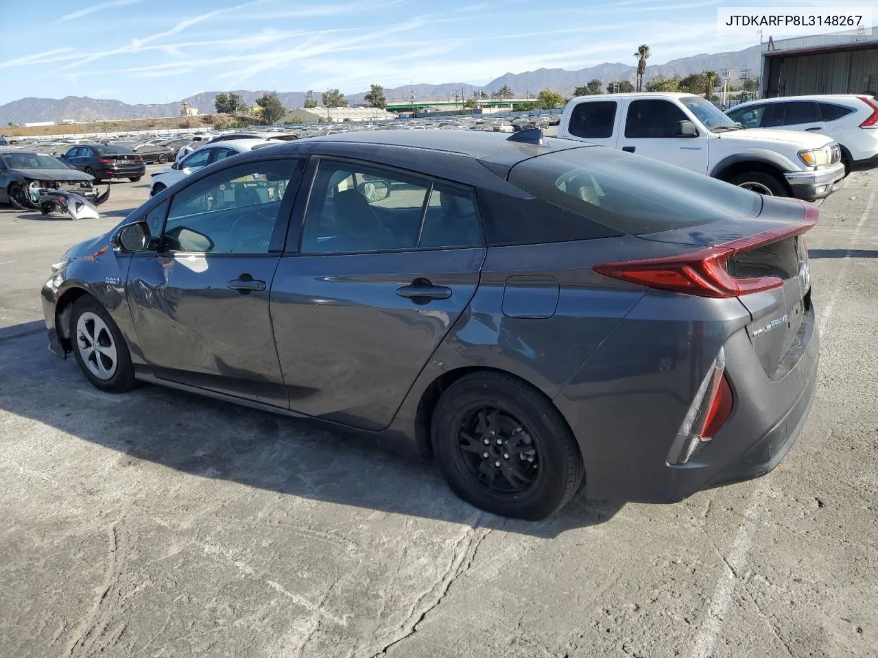 2020 Toyota Prius Prime Le VIN: JTDKARFP8L3148267 Lot: 77215814