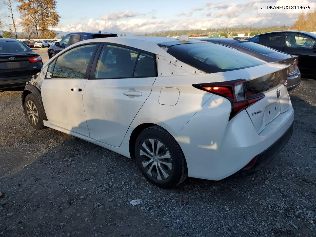 JTDKARFUXL3119679 2020 Toyota Prius L