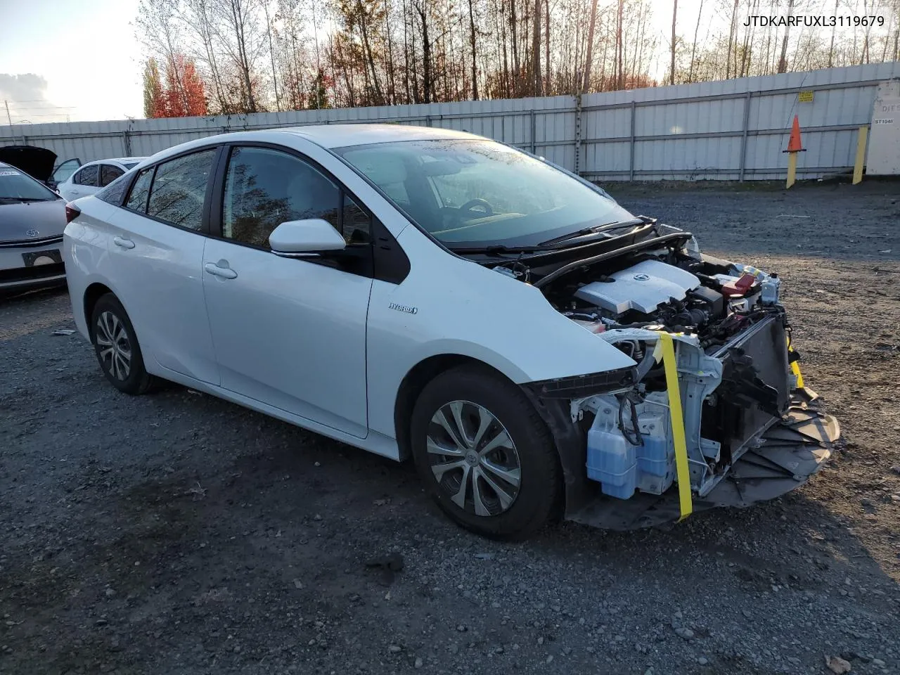 JTDKARFUXL3119679 2020 Toyota Prius L