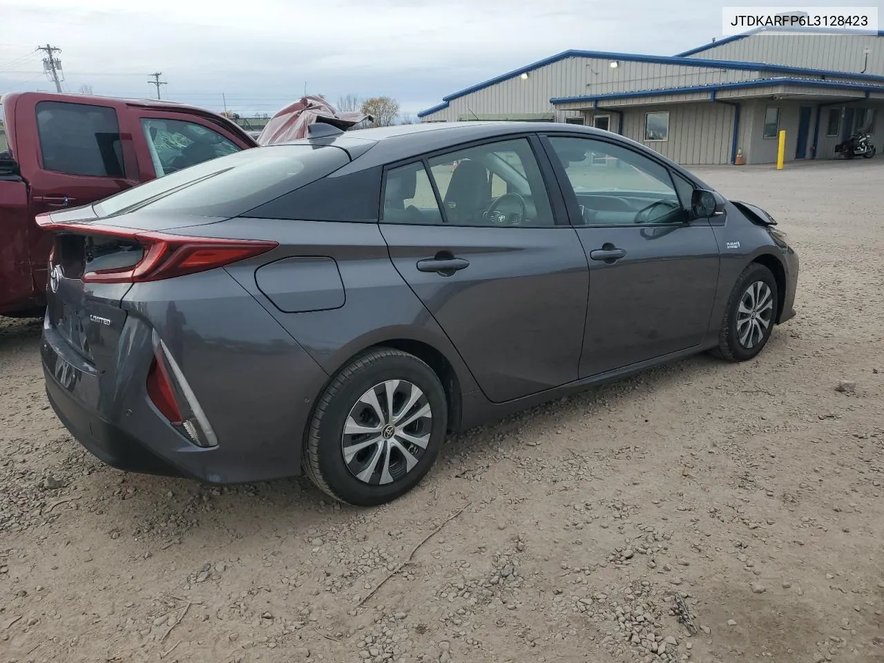 2020 Toyota Prius Prime Le VIN: JTDKARFP6L3128423 Lot: 77551164