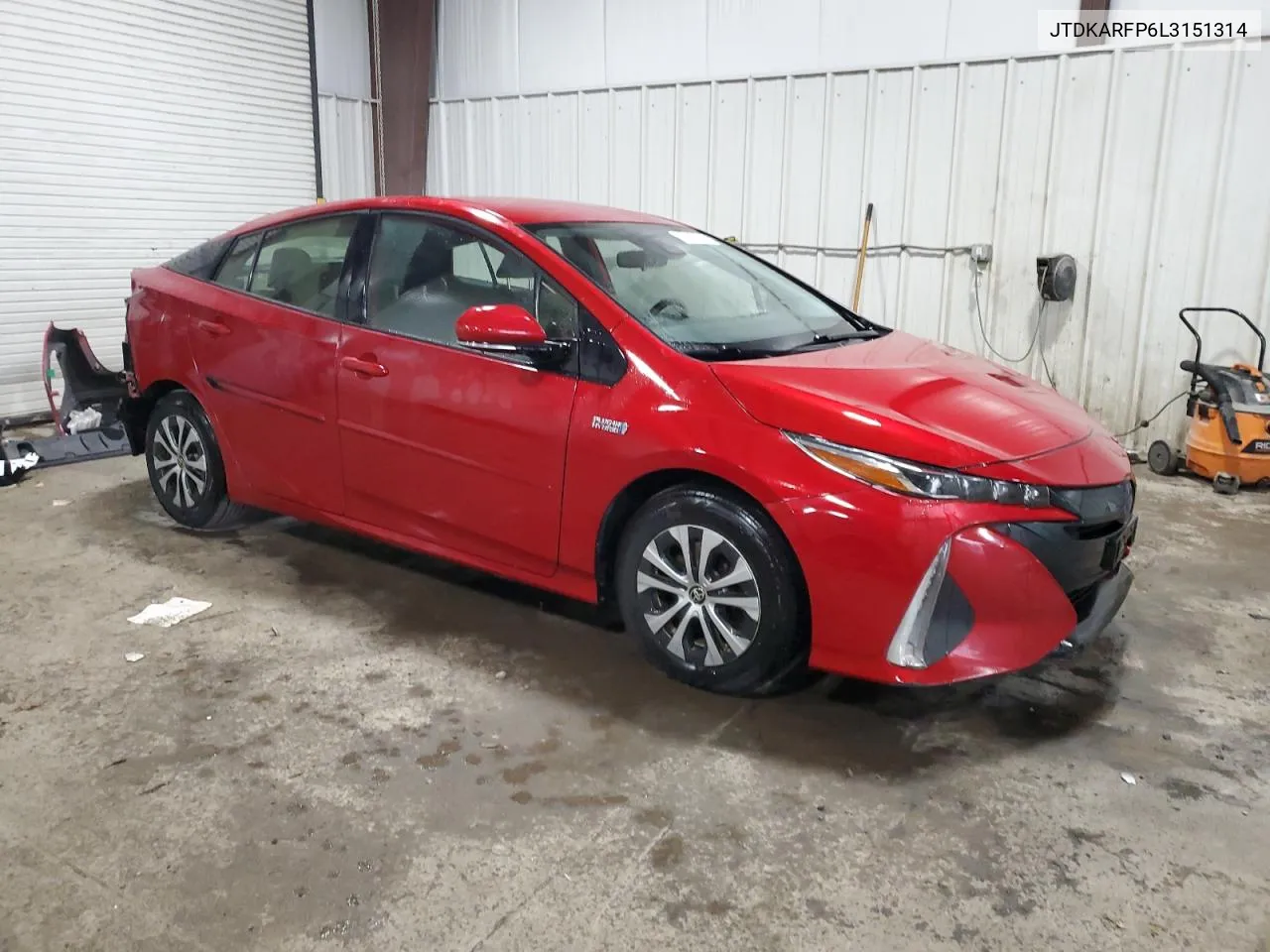 2020 Toyota Prius Prime Le VIN: JTDKARFP6L3151314 Lot: 79926014