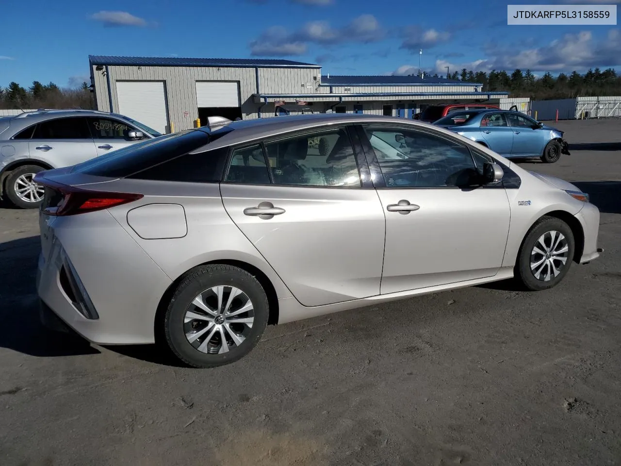 2020 Toyota Prius Prime Le VIN: JTDKARFP5L3158559 Lot: 80054084