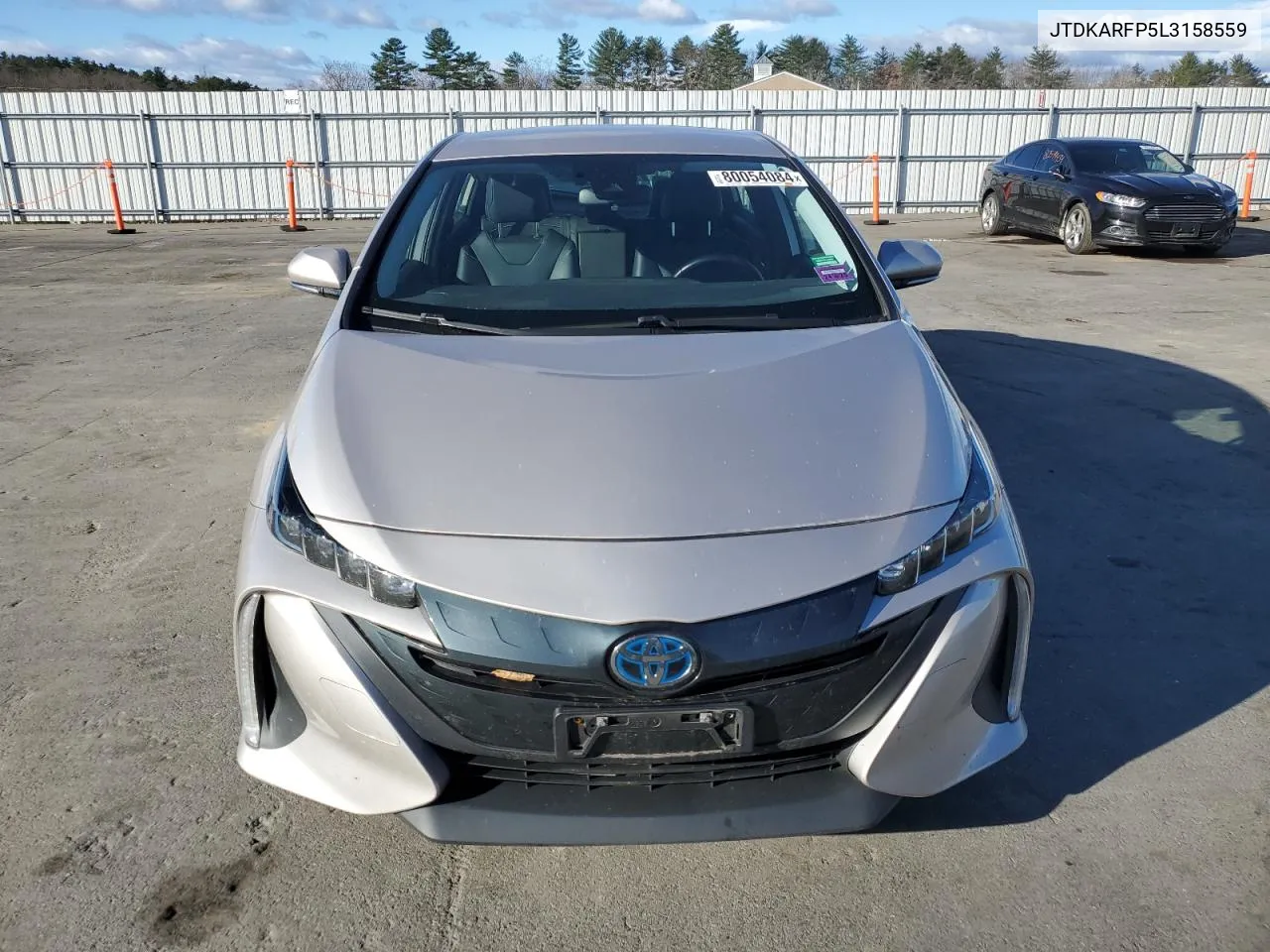 2020 Toyota Prius Prime Le VIN: JTDKARFP5L3158559 Lot: 80054084