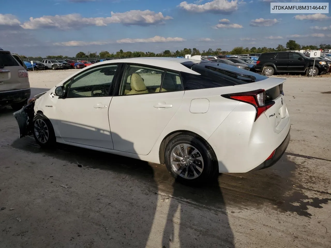 2021 Toyota Prius Special Edition VIN: JTDKAMFU8M3146447 Lot: 53232794