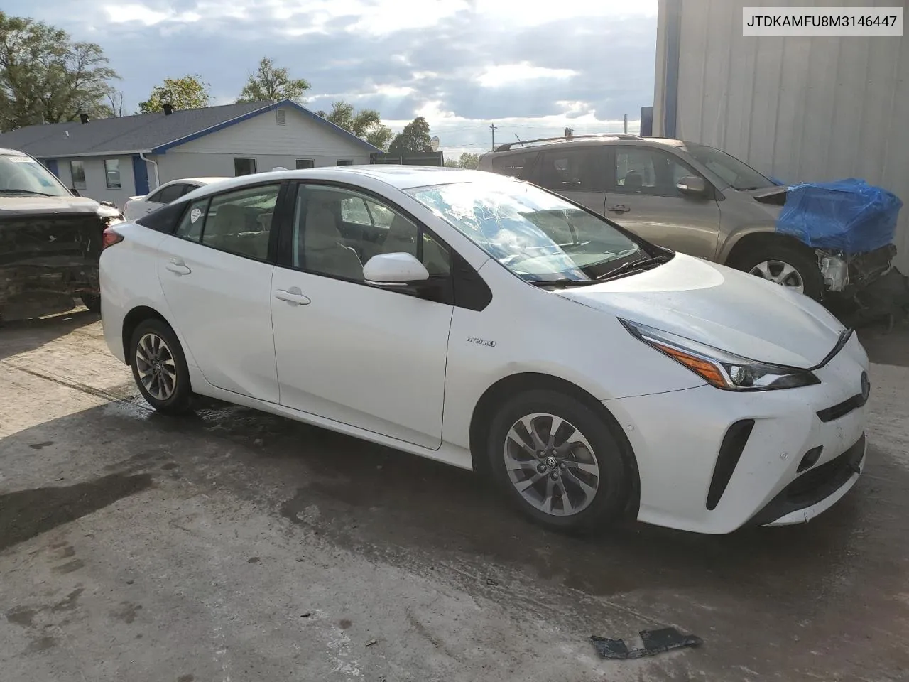 2021 Toyota Prius Special Edition VIN: JTDKAMFU8M3146447 Lot: 53232794