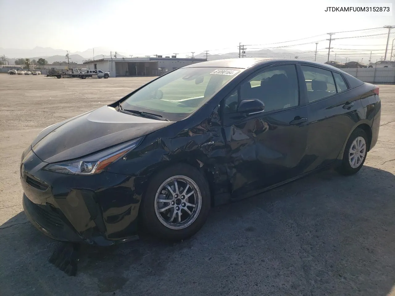 2021 Toyota Prius Special Edition VIN: JTDKAMFU0M3152873 Lot: 61090164