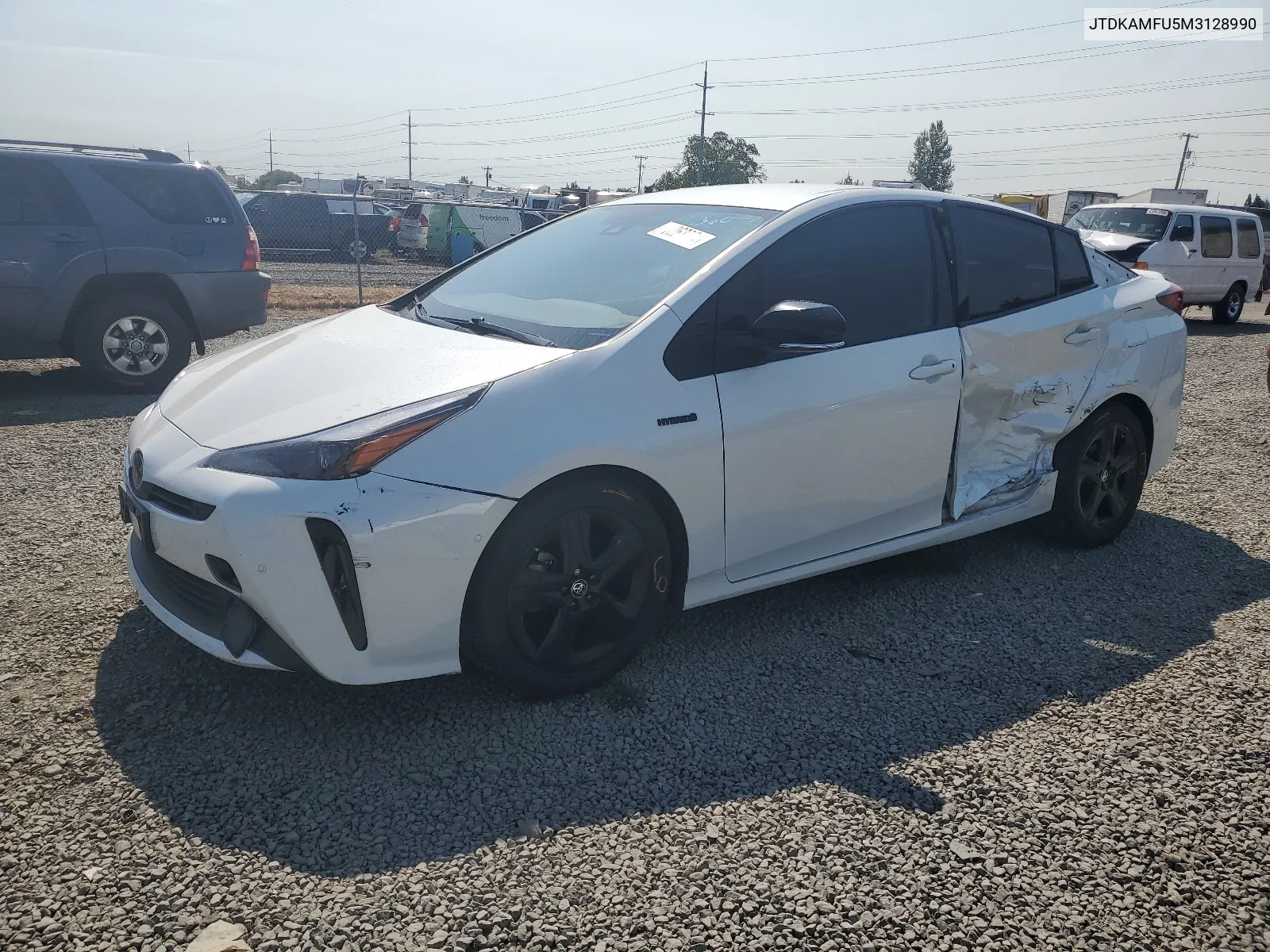 JTDKAMFU5M3128990 2021 Toyota Prius Special Edition