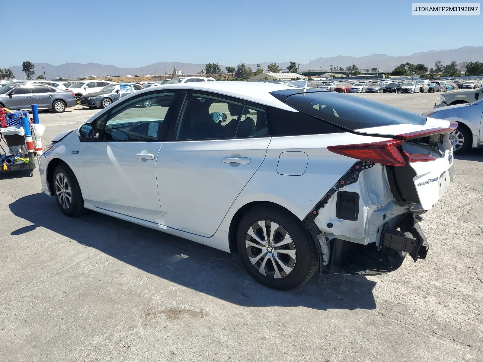 JTDKAMFP2M3192897 2021 Toyota Prius Prime Le