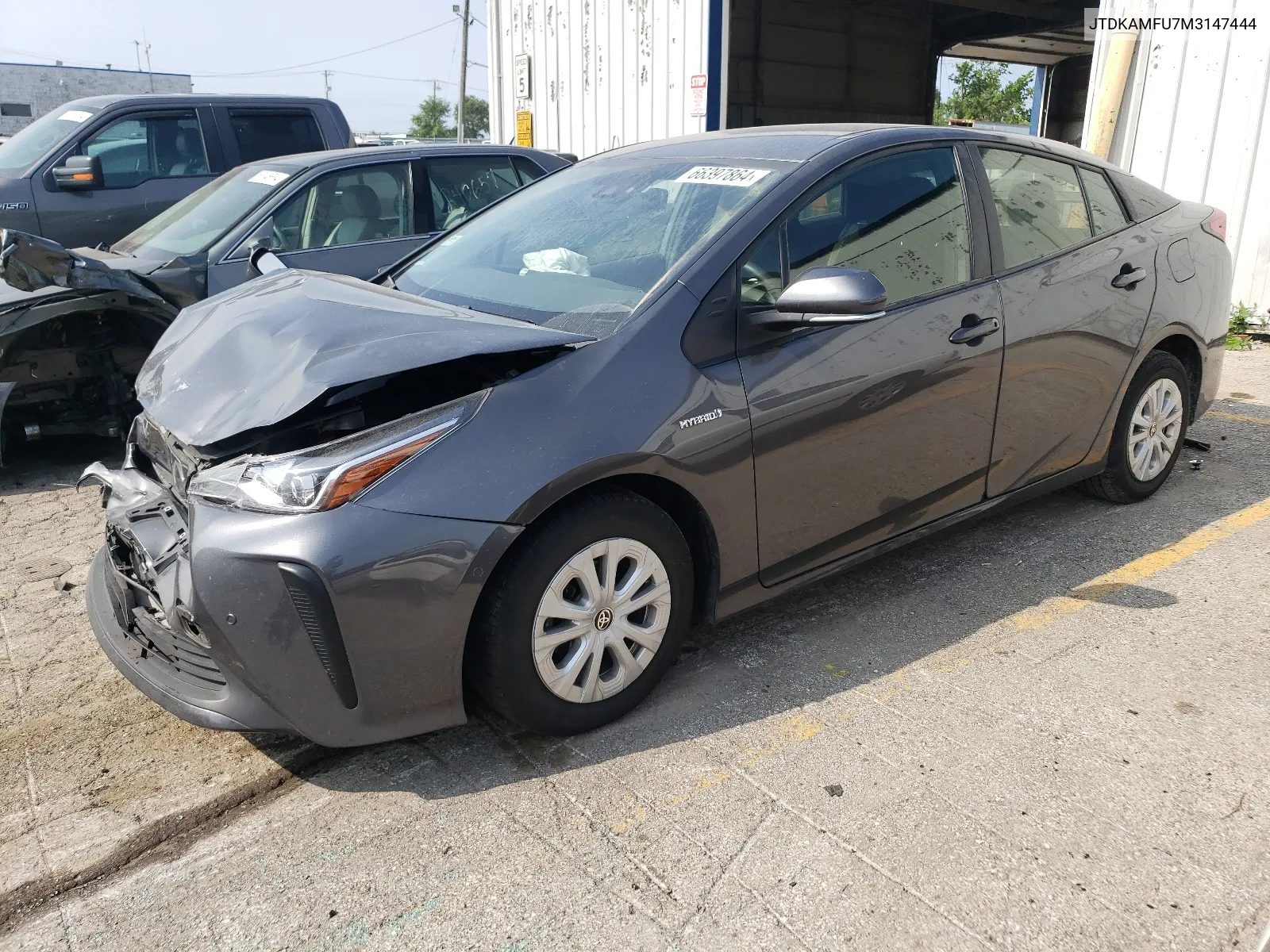 2021 Toyota Prius Special Edition VIN: JTDKAMFU7M3147444 Lot: 66397864