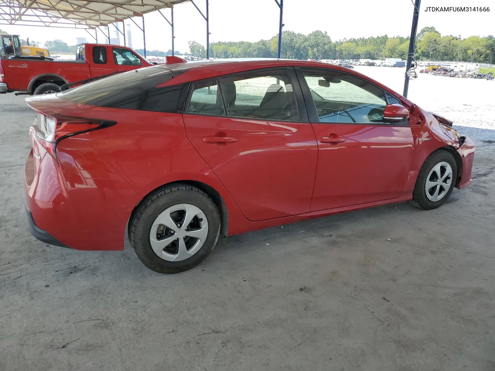 2021 Toyota Prius Special Edition VIN: JTDKAMFU6M3141666 Lot: 66761274