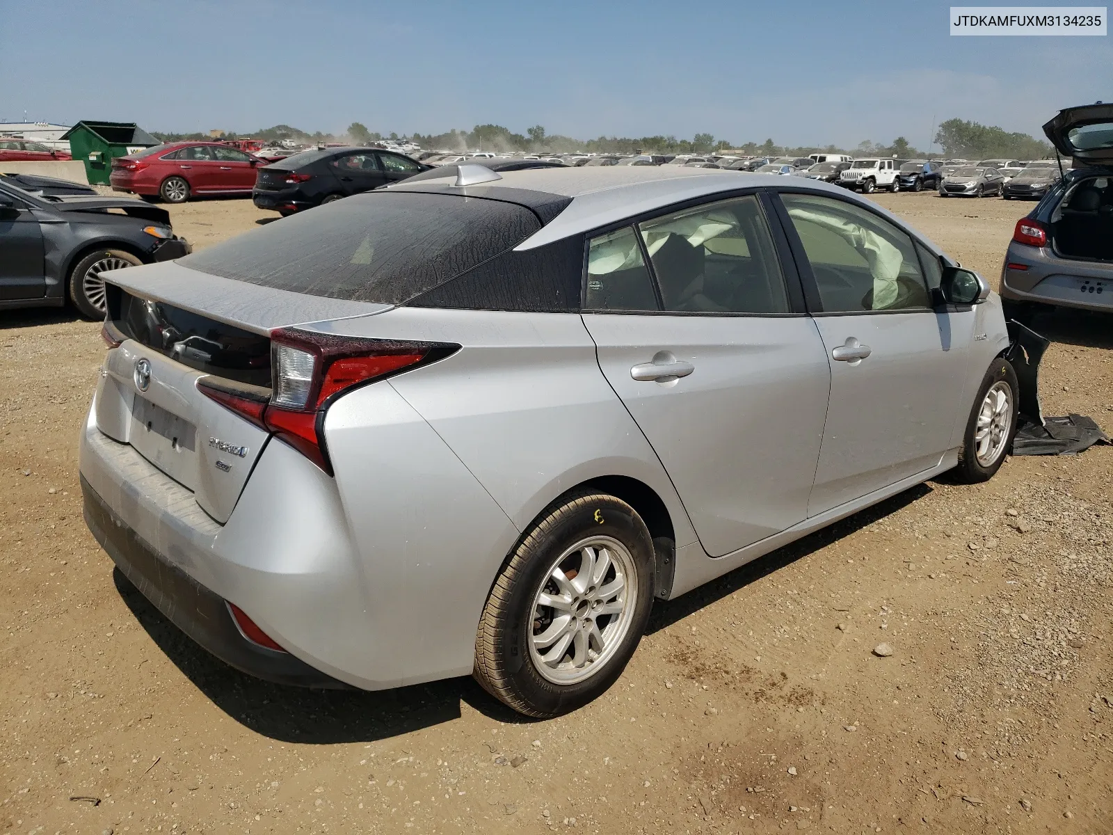 2021 Toyota Prius Special Edition VIN: JTDKAMFUXM3134235 Lot: 68835174