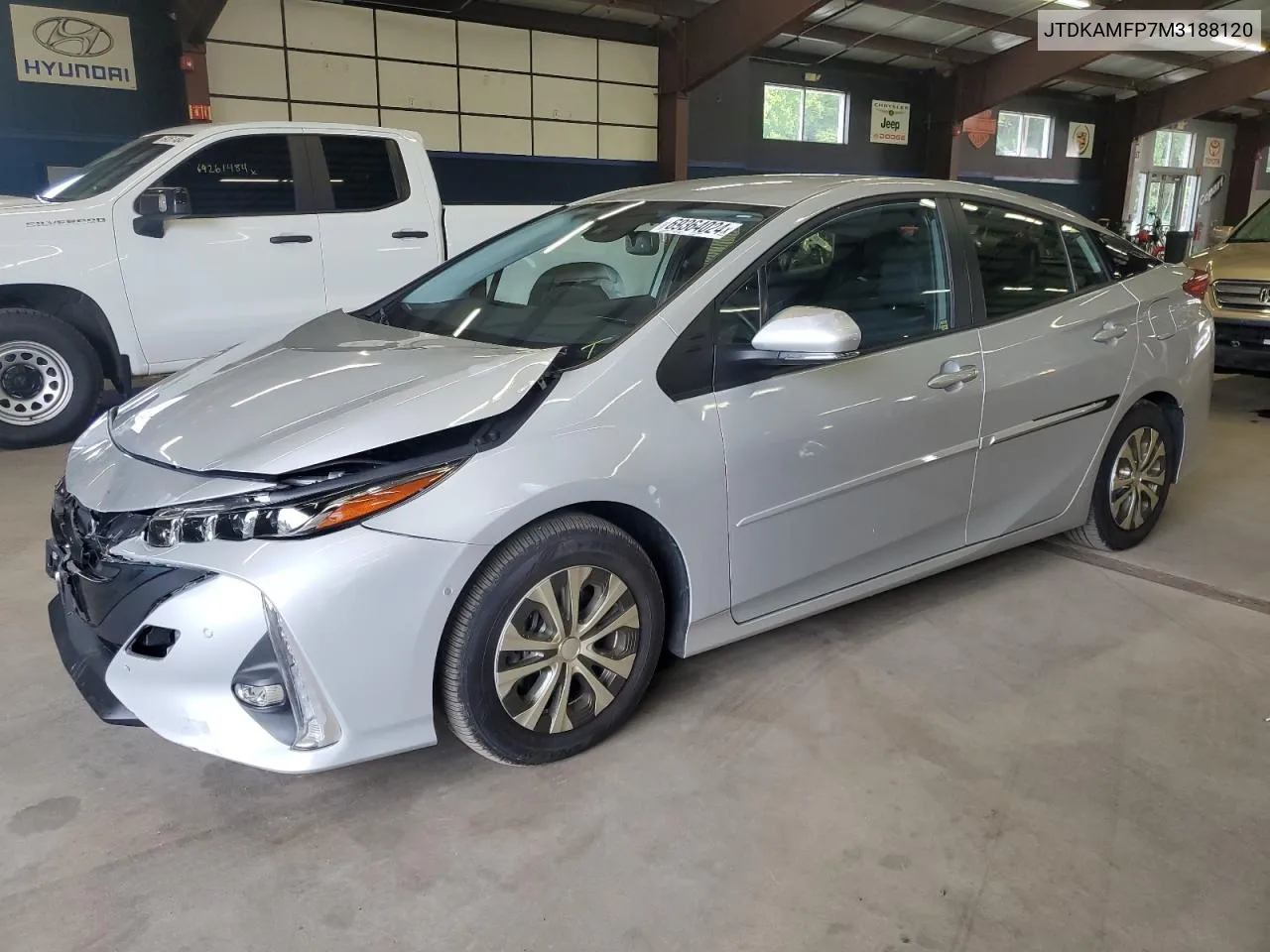 JTDKAMFP7M3188120 2021 Toyota Prius Prime Le