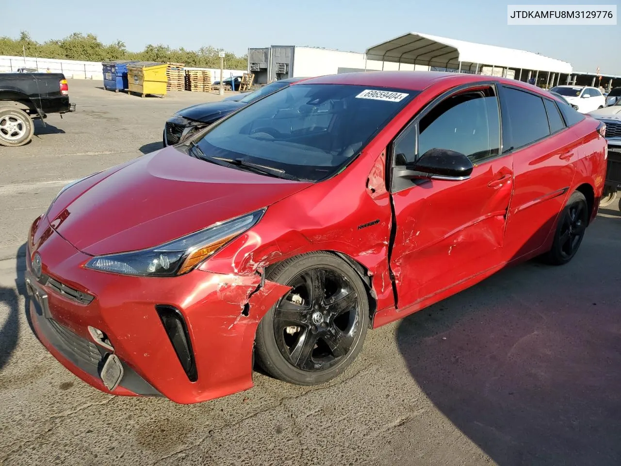 JTDKAMFU8M3129776 2021 Toyota Prius Special Edition