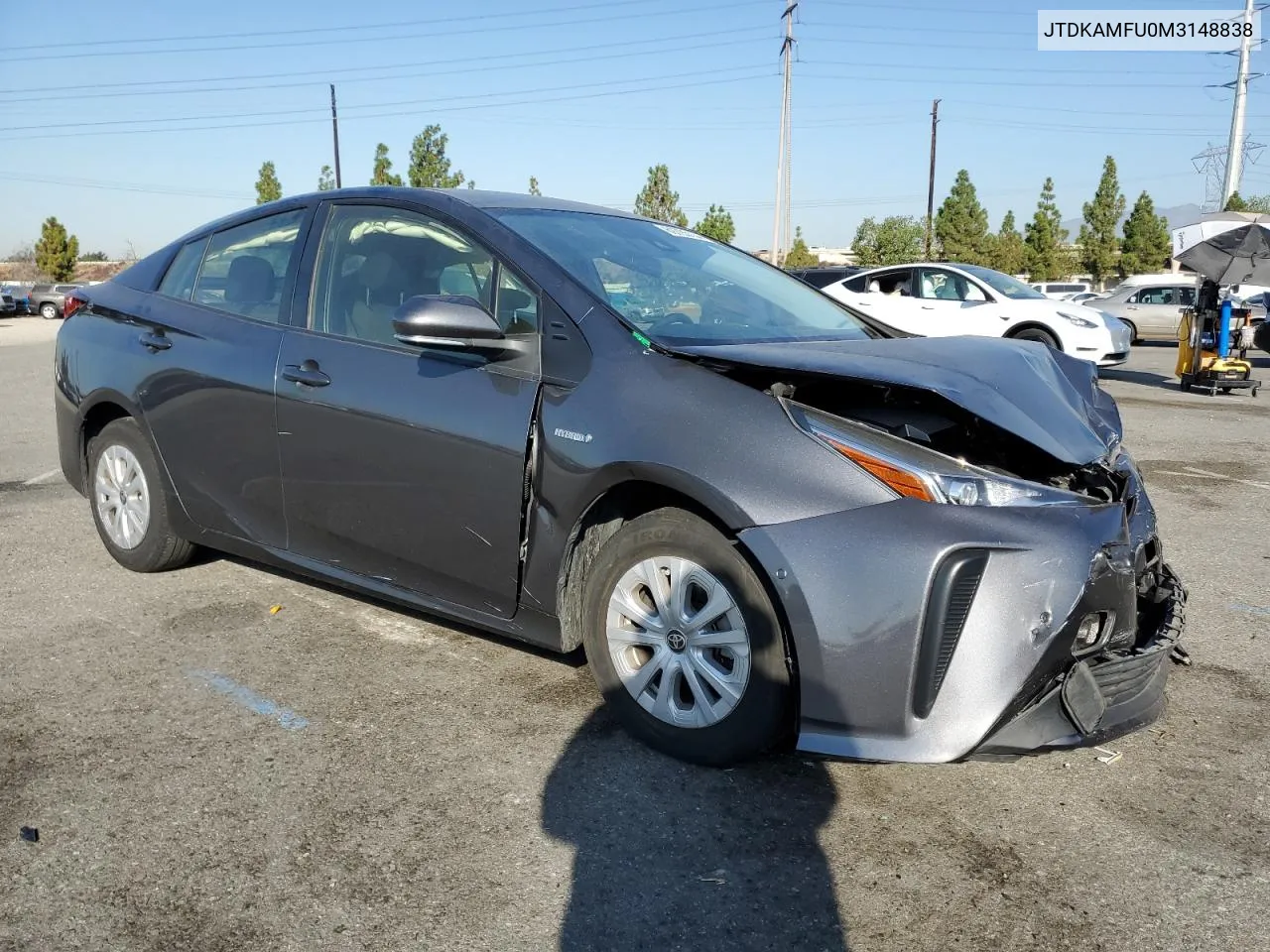 JTDKAMFU0M3148838 2021 Toyota Prius Special Edition